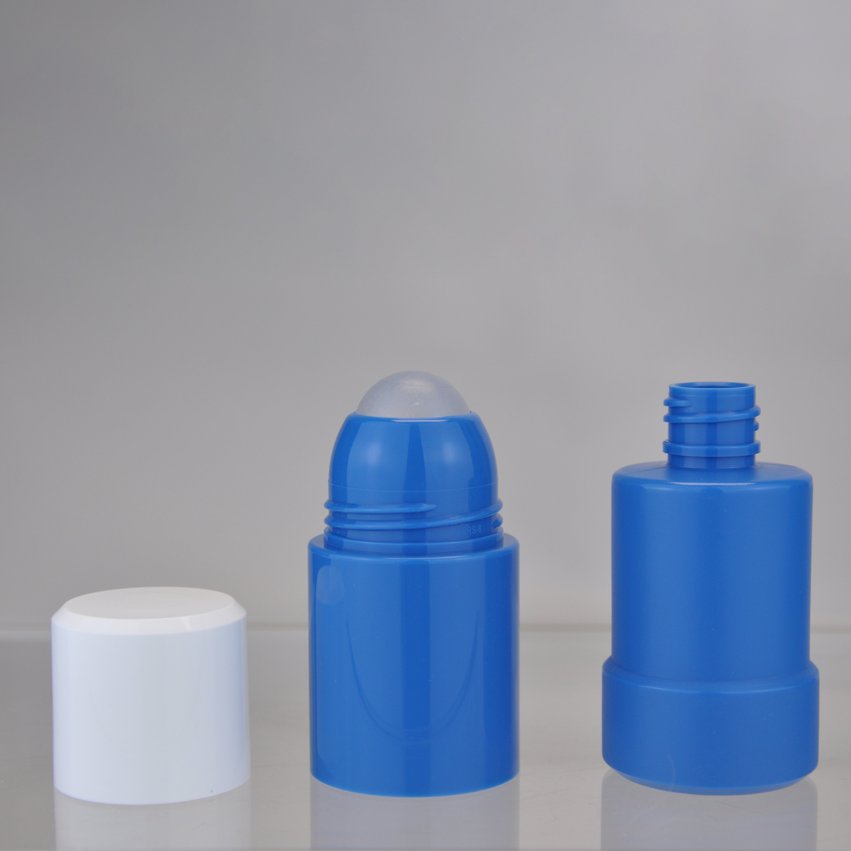 Essential Oil Screw Cap Deodorant Stick Container Empty Cosmetic Bottle Round Roller Ball Bottle