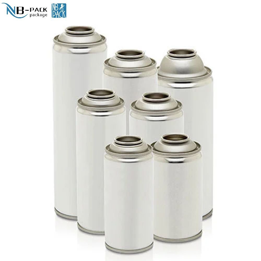 High-Grade Aluminum Aerosol Can with Custom Logo for Skincare and Beauty Use