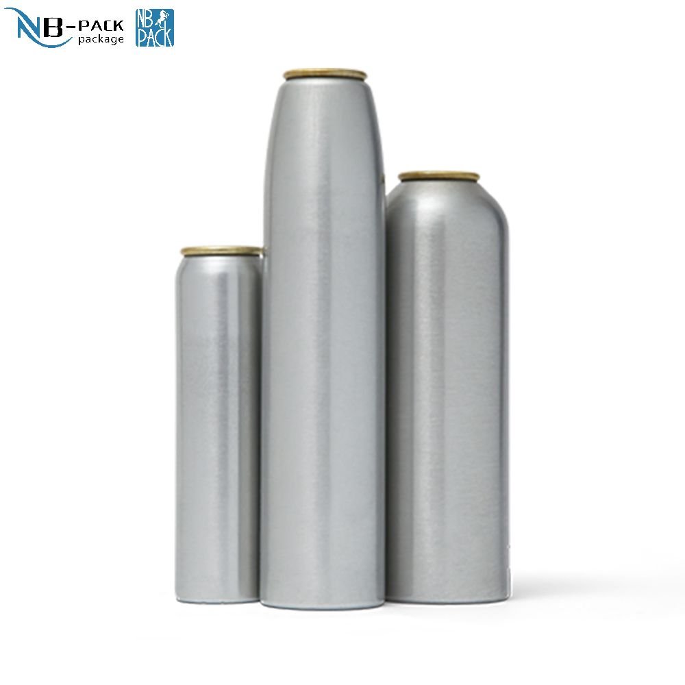 High-Grade Aluminum Aerosol Can with Custom Logo for Skincare and Beauty Use