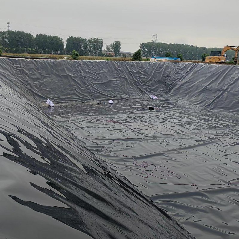 Price discount: HDPE high-density polyethylene geomembrane pond lining 2mm landfill biological digestion tank lining geomembrane