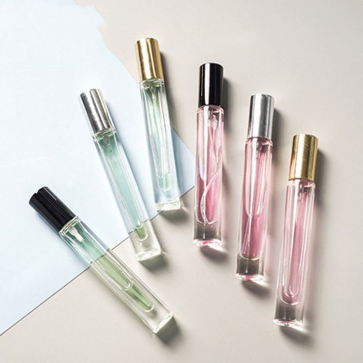 FTS China Custom Wholesale Luxury Empty Perfume Essential Oil Spray Glass Perfume Bottle 10ml