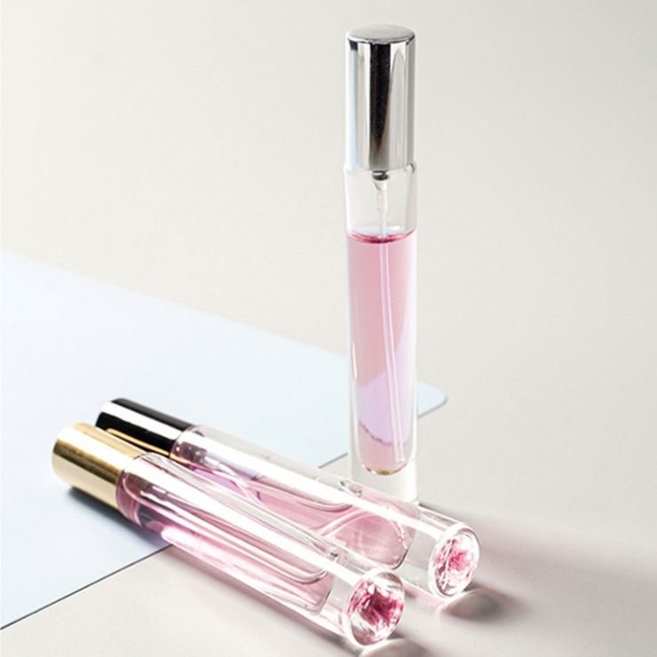 FTS China Custom Wholesale Luxury Empty Perfume Essential Oil Spray Glass Perfume Bottle 10ml