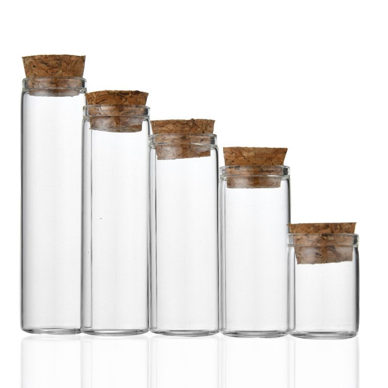 Hot sale 22 bayonet 5ml 8ml 10ml 14ml 16ml 20ml control bottle wishing bottle floating cork small glass bottle