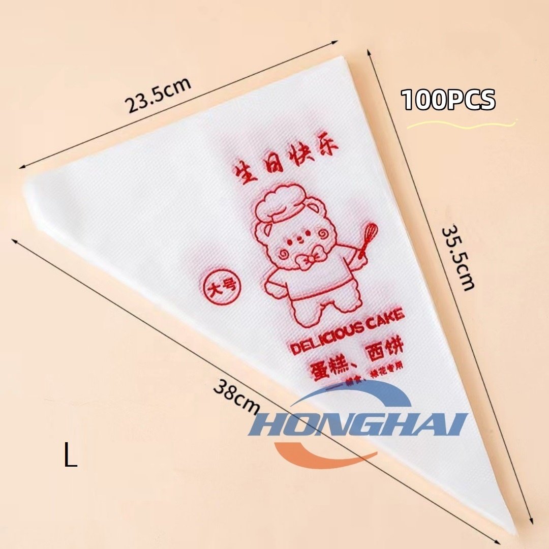 Disposable Piping Bags Anti-Burst Pastry Bags, Tipless Icing Piping Bag for Cake, Cream Frosting and Cookie Decoration Supplies
