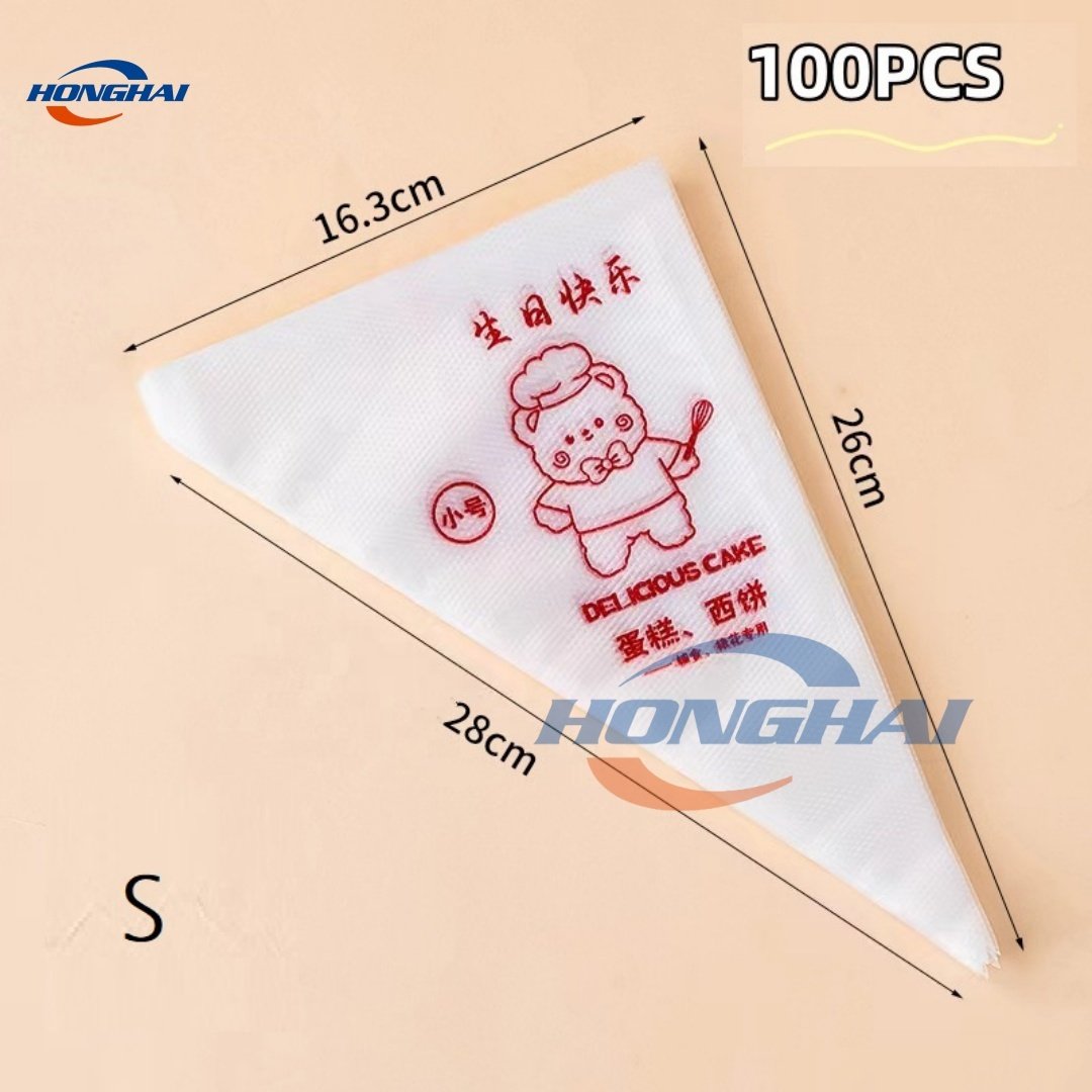 Disposable Piping Bags Anti-Burst Pastry Bags, Tipless Icing Piping Bag for Cake, Cream Frosting and Cookie Decoration Supplies