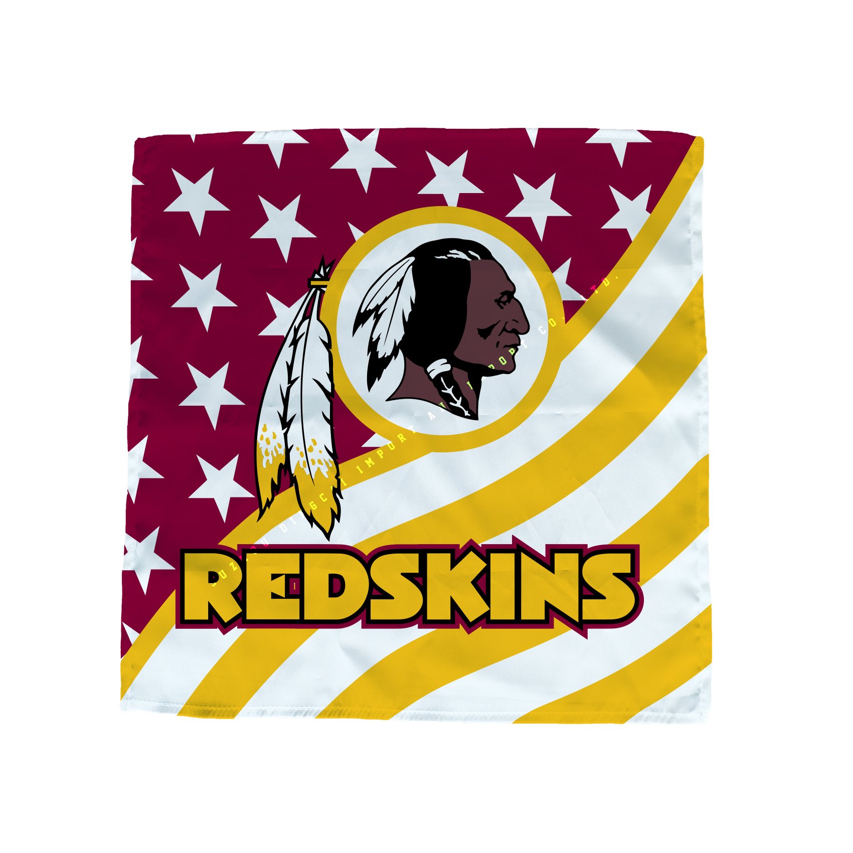 30x30cm 55x55cm 90x90cm redskins Multifunction Durable Use Bandana custom magic square headband large handkerchief