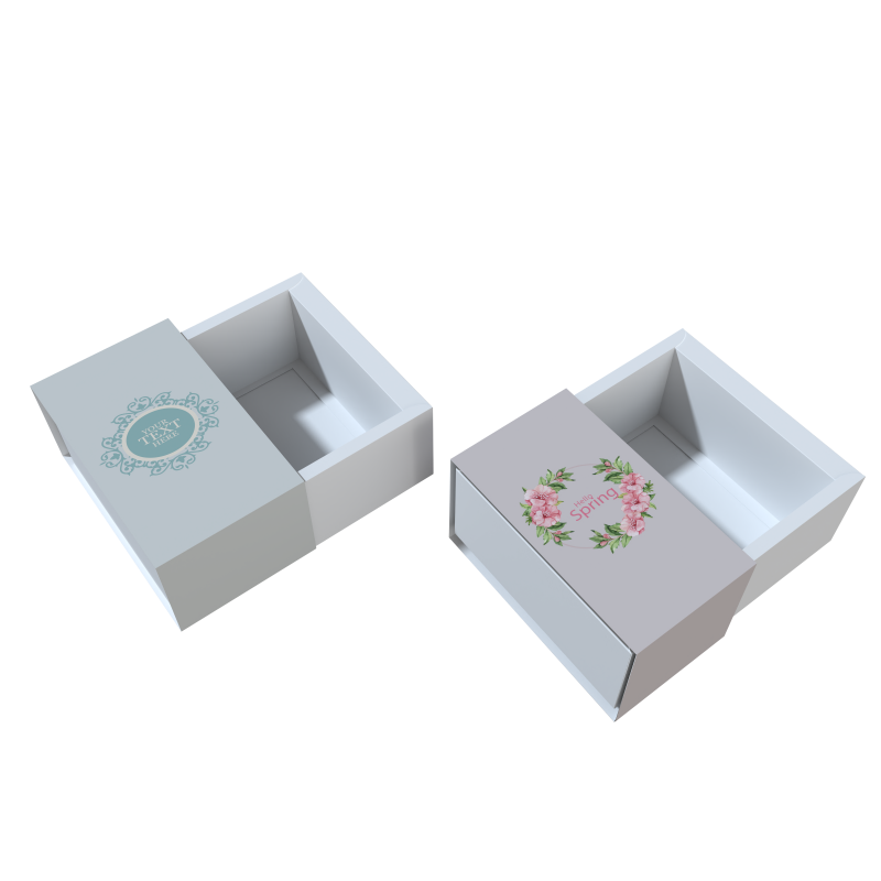 High Quality Environmentally Friendly Biodegradable Material Drawer Box Soap Handmade Soap Packaging Box