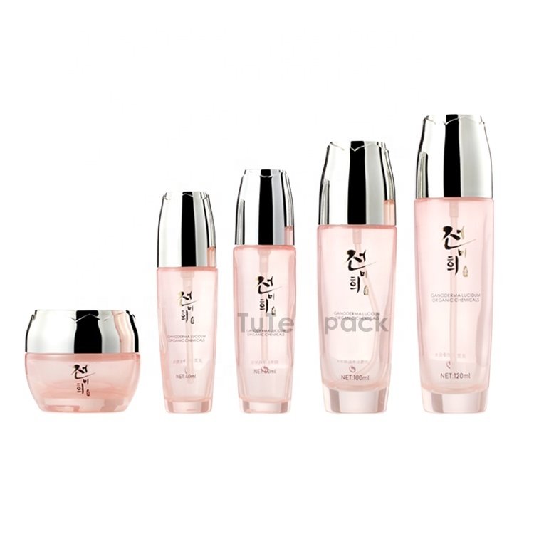 New Fashion Beauty Cosmetic Packaging Bottle wholesale cosmetic bottle and jar sets high quality cosmetic empty packaging