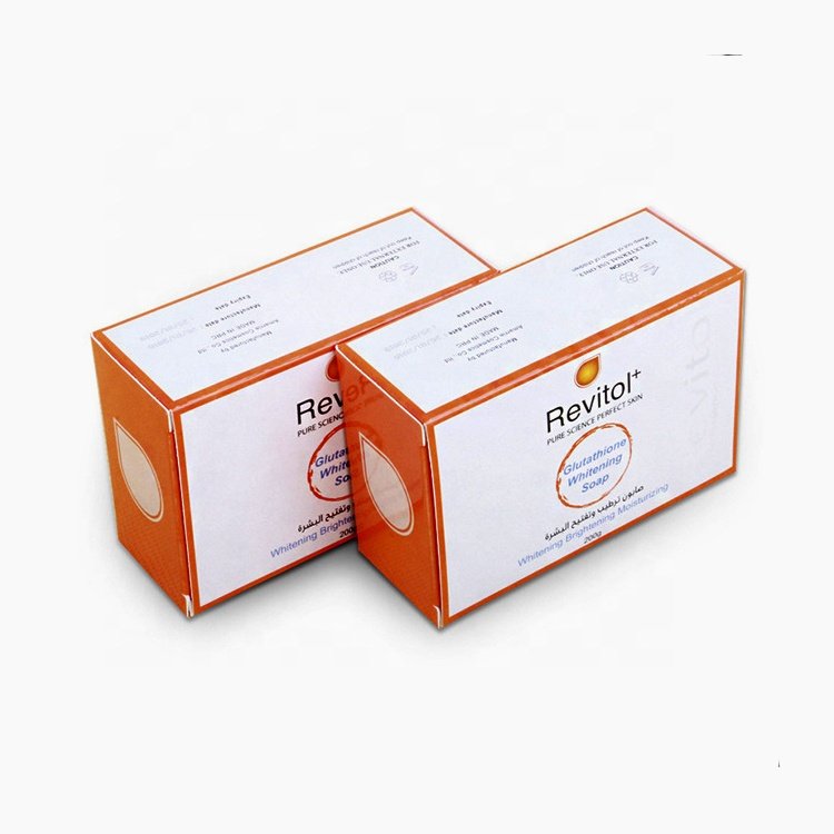 Wholesale Custom Nice Die Cut Kraft Paper Soap Box Packaging Mini Kraft Paper Boxes Perfume Cosmetic Candy Shipping Custom Foil