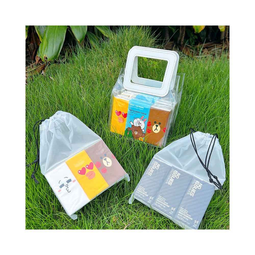 Tissue paper Pocket tissue bulk pocket tissue handkerchief Virgin pulp Bamboo pulp Recycled pulp