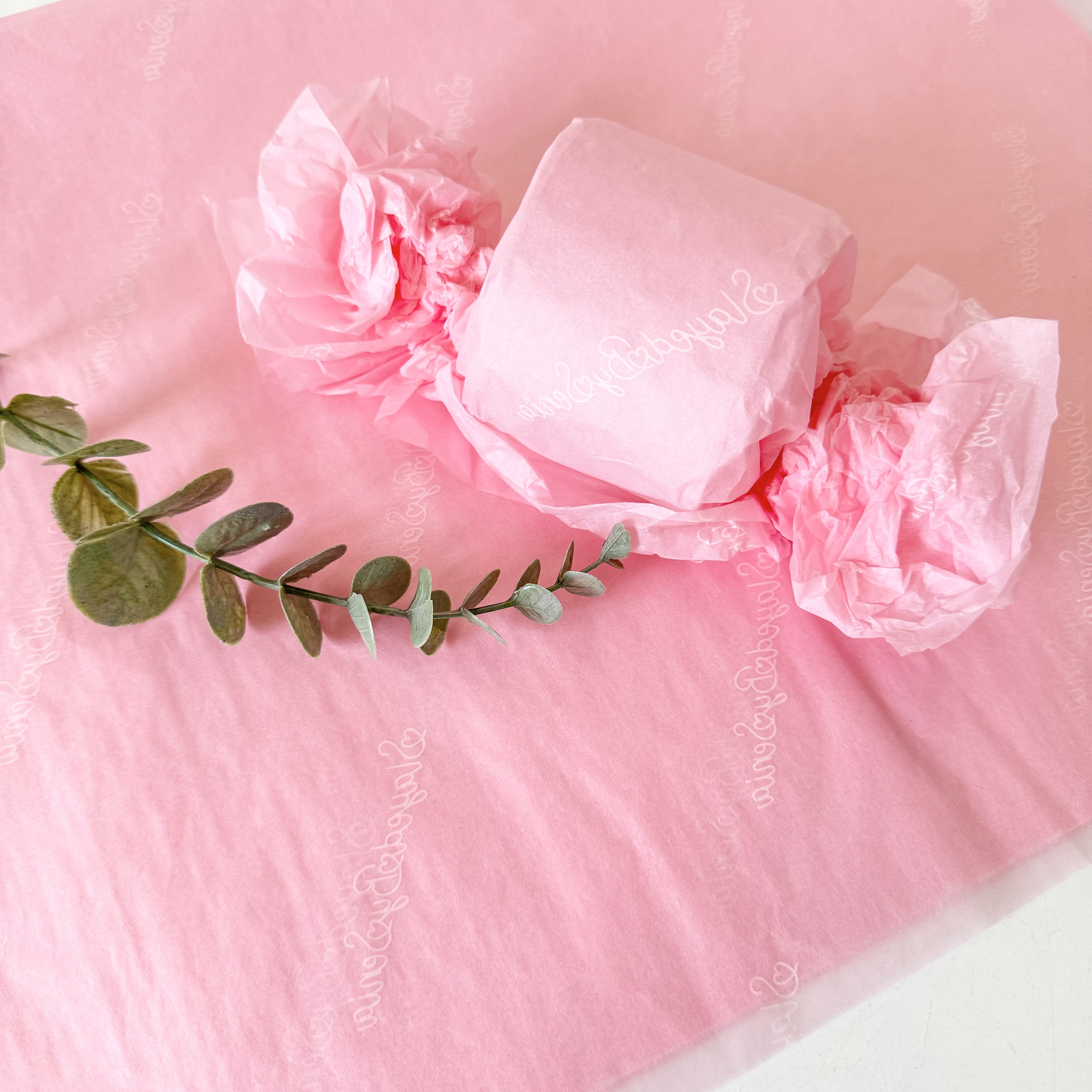 Wedding Party Luxury Custom Your Own Logo Gift Packaging Paper Bouquet Box Gift Wrapping Tissue Paper