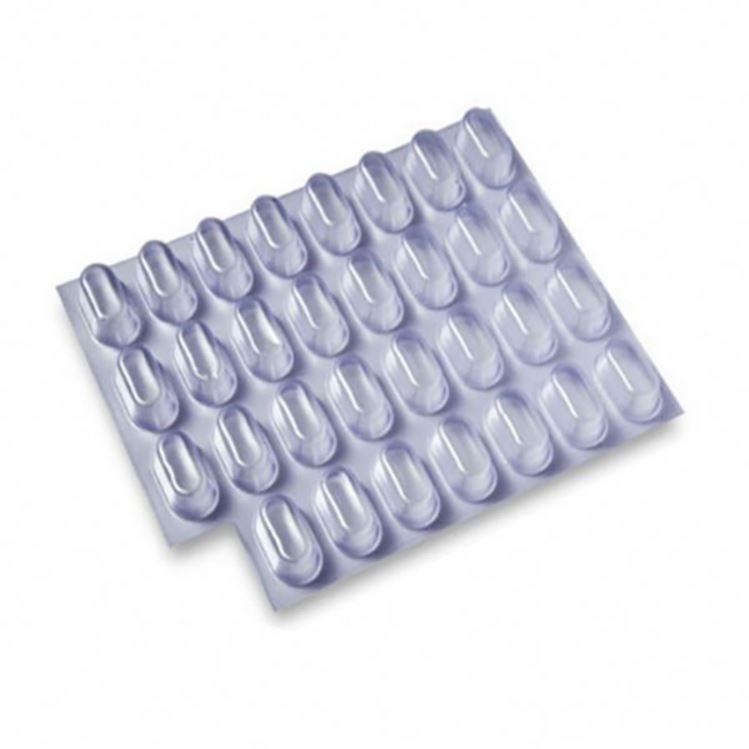 2024 Hot Sell Container Clear Medication Tray vegan Empty Capsule Blister Cards Pack Empty capsules size 000