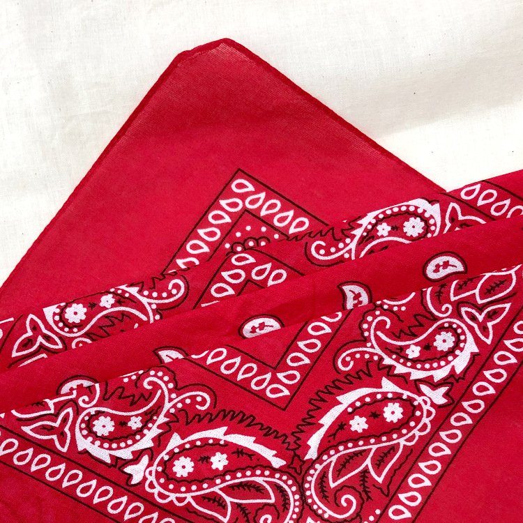 Square Bandana Wholesale Fashion Paisley Pattern Handkerchief Printing Bandana Cheap Cotton Bandana