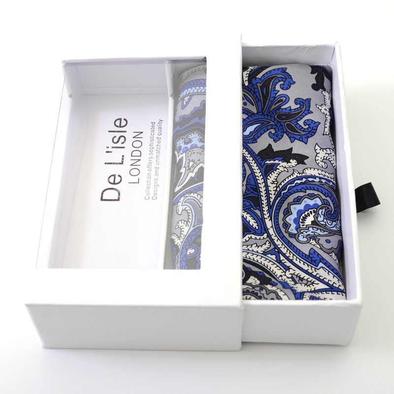 Hamocigia Wholesale Handmade Paisley Silk Custom Print Pocket Squares for Men