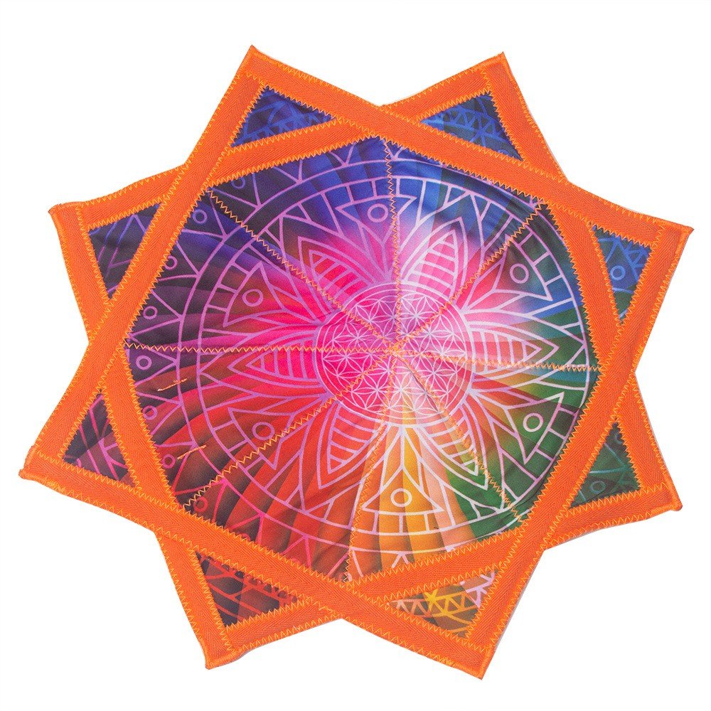 Customized Handkerchief DapoStar Spinning Cloth Dance Stretched Spandex Fabric Flyper For Juggling Dance