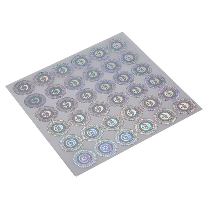 Hot Sale Custom Logo Printing Self Adhesive Die Cut adhesive Holographic Personal Care Label Stickers