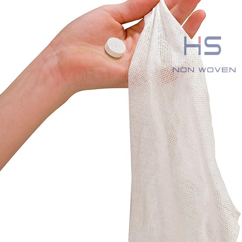 100% Viscose Non-woven Cloth Compressed Towel & Handkerchief Easy Take For Travelling