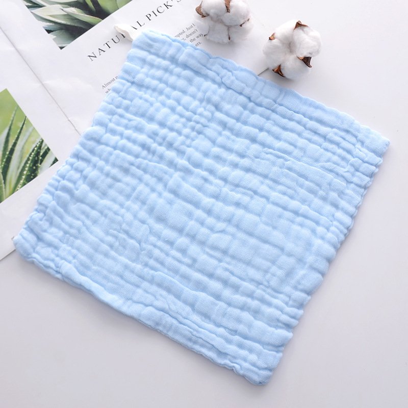 soft 25x25cm pure cotton children's towels 6 six layers gauze children's towels