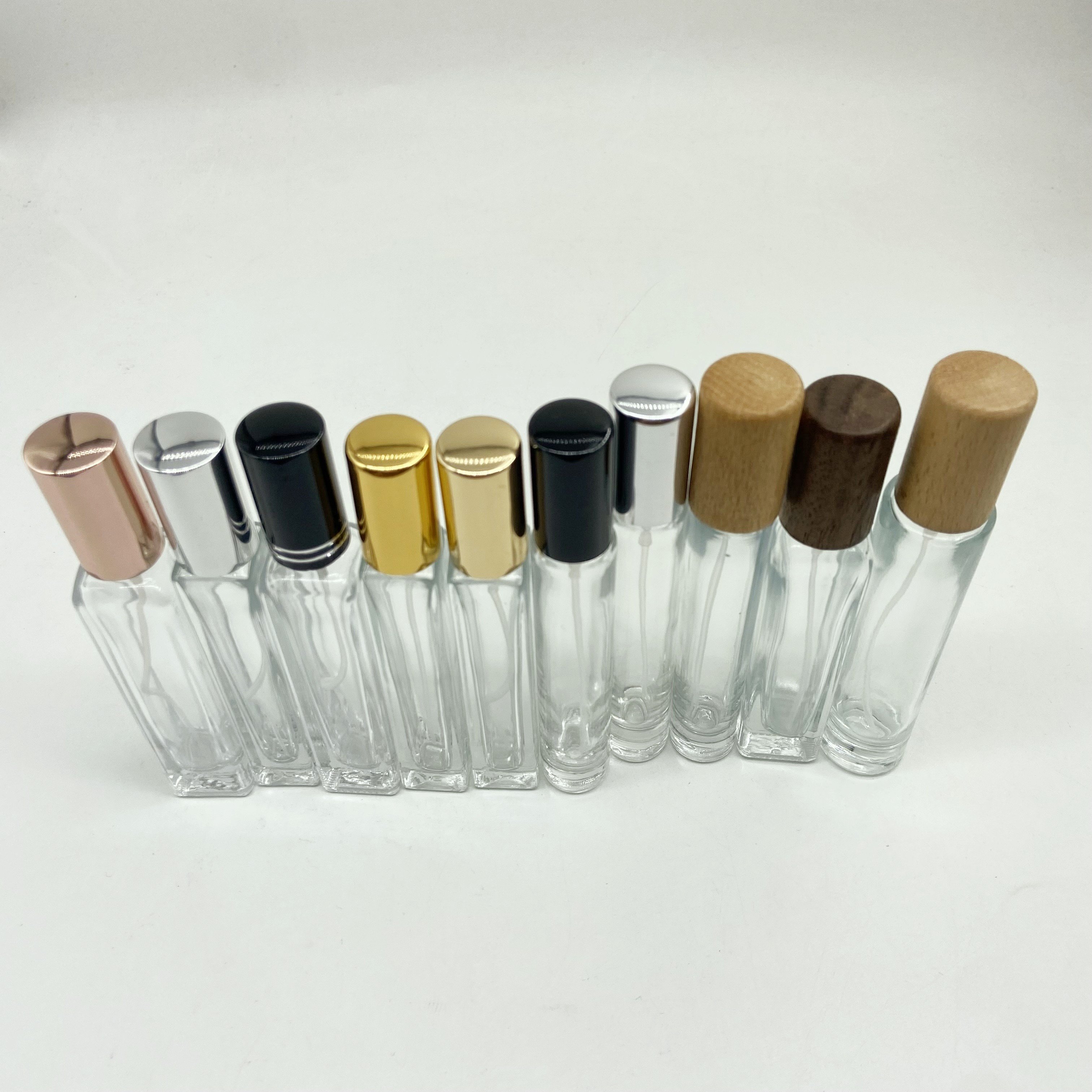 10ml Perfume Spray Bottles Cosmetic Glass Container Refill Bottle Perfume Bottle 10ml Glass Spray