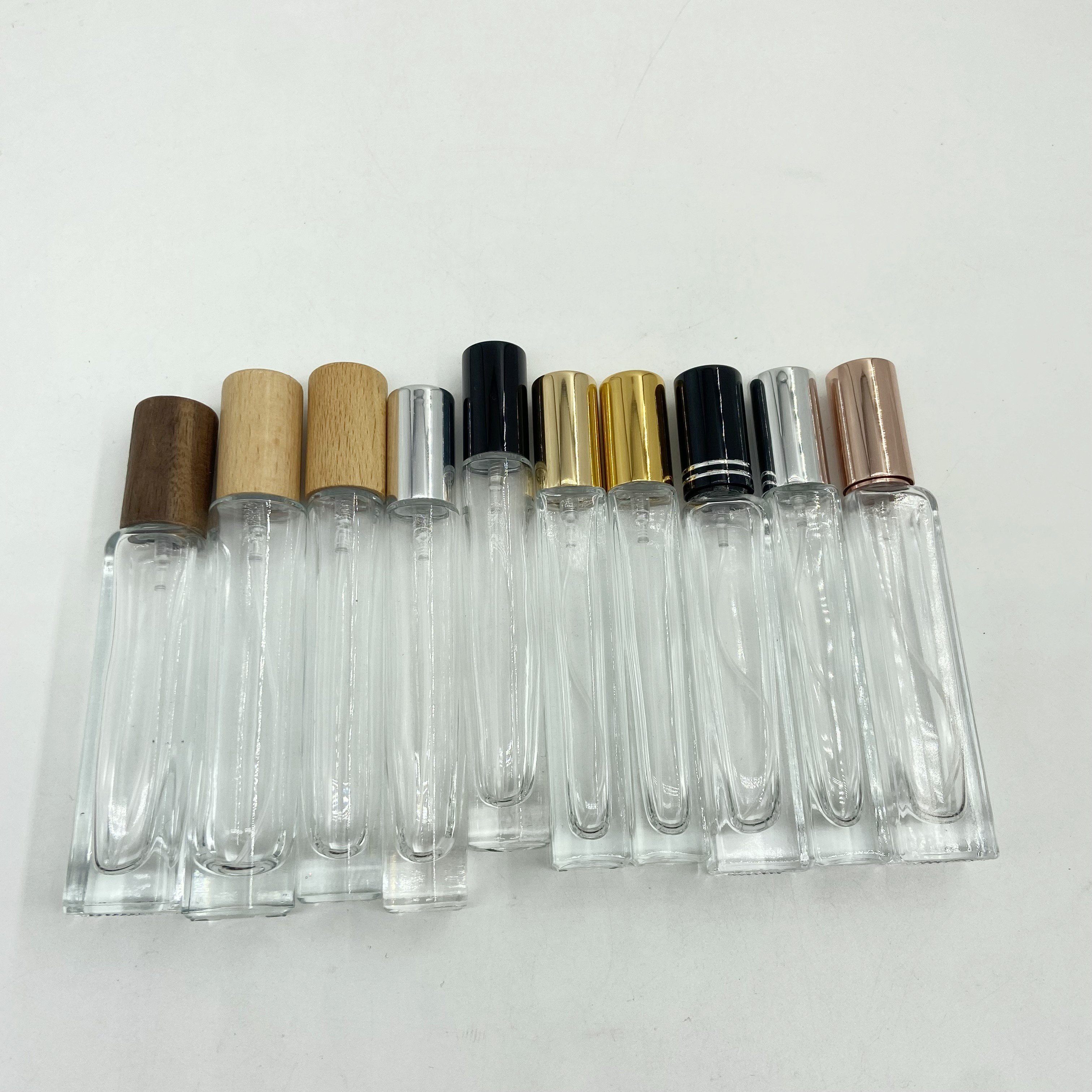10ml Perfume Spray Bottles Cosmetic Glass Container Refill Bottle Perfume Bottle 10ml Glass Spray