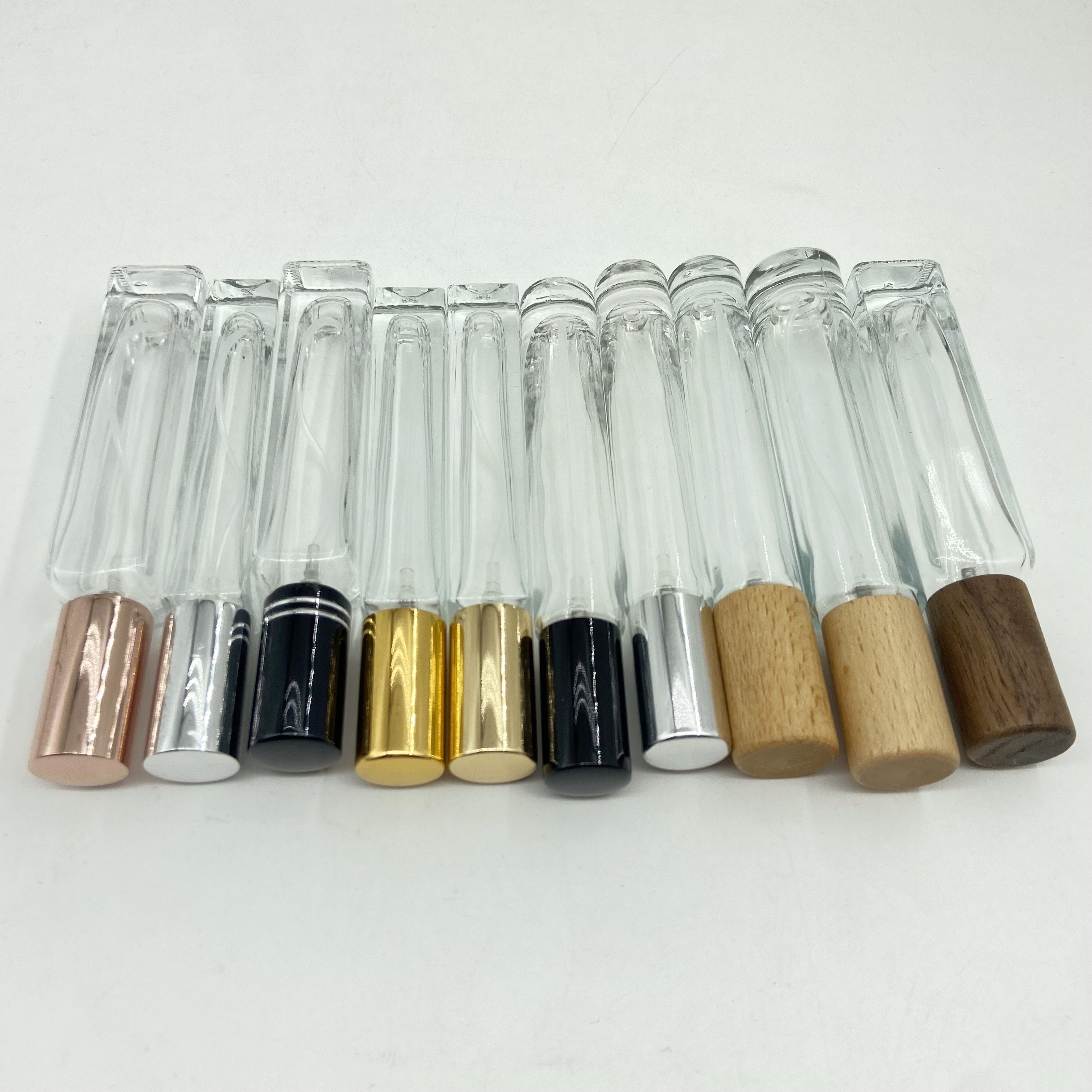 10ml Perfume Spray Bottles Cosmetic Glass Container Refill Bottle Perfume Bottle 10ml Glass Spray