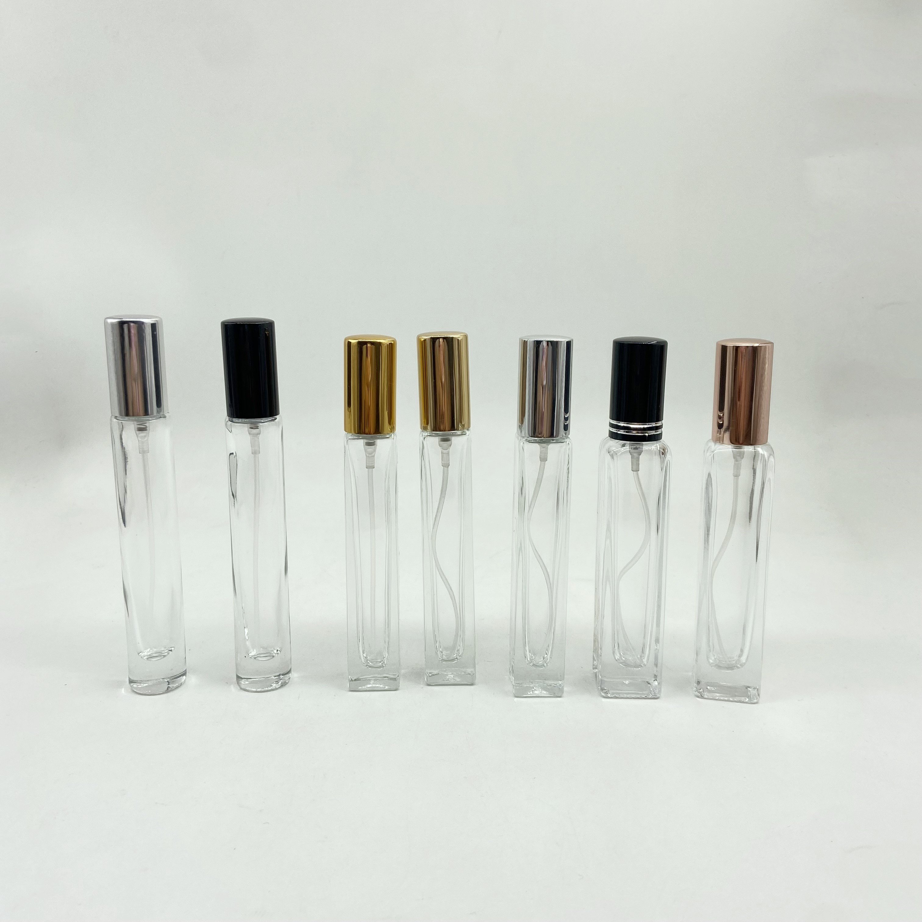 10ml Perfume Spray Bottles Cosmetic Glass Container Refill Bottle Perfume Bottle 10ml Glass Spray