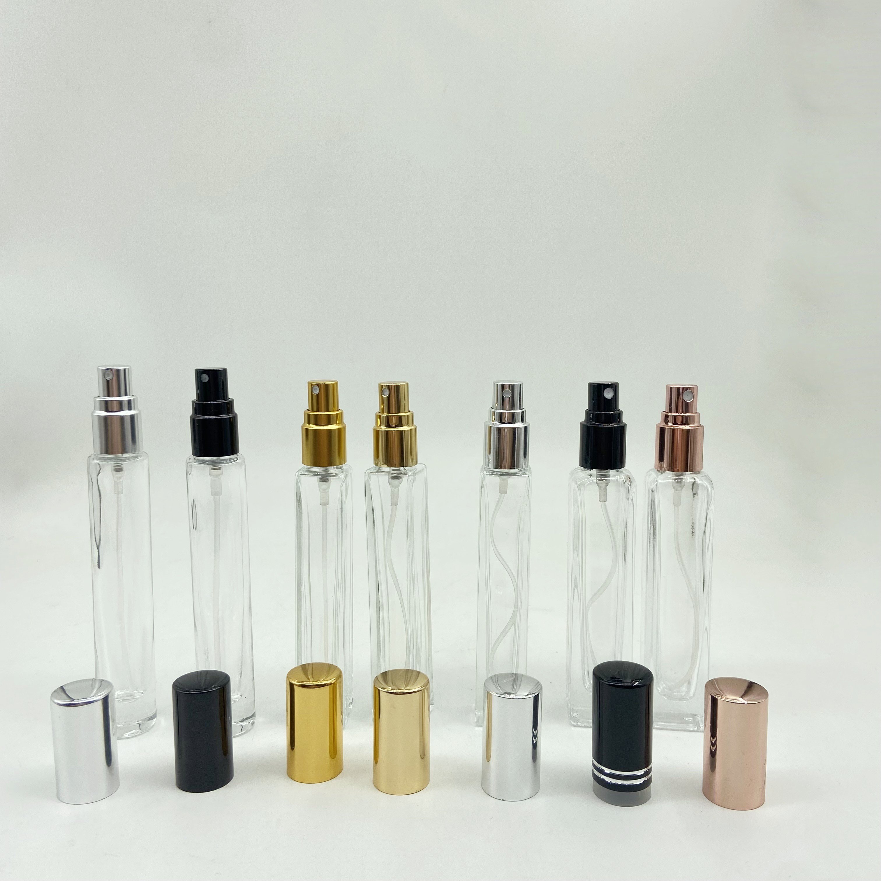 10ml Perfume Spray Bottles Cosmetic Glass Container Refill Bottle Perfume Bottle 10ml Glass Spray