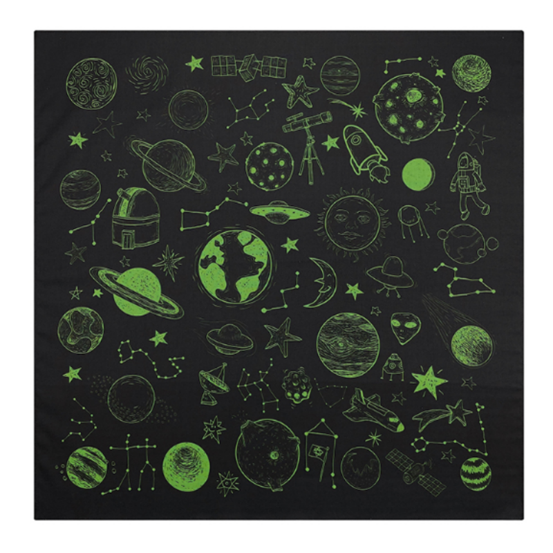 Custom Organic Cotton Bandanas Custom Digital Print Brand Logo Handkerchief Bandana