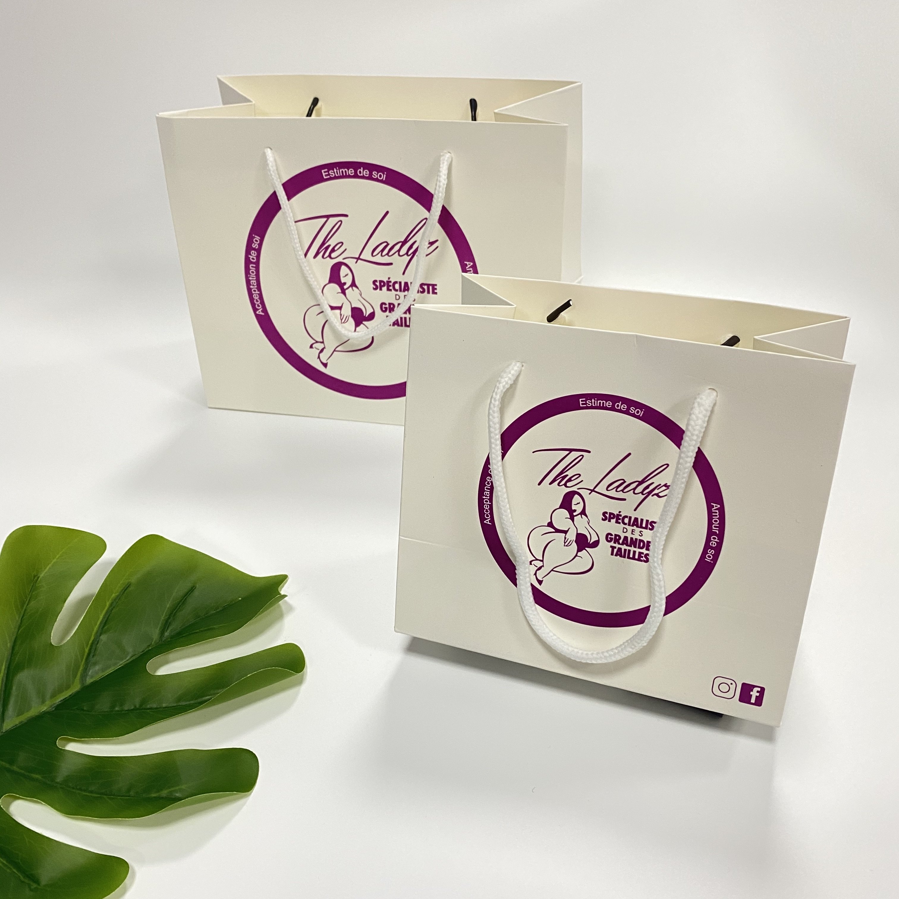 Hot sale Luxury Clothing Shopping Jewelry Packaging Custom Printed Logo Boutique Small Gift Paper Bag With Ribbon Handle