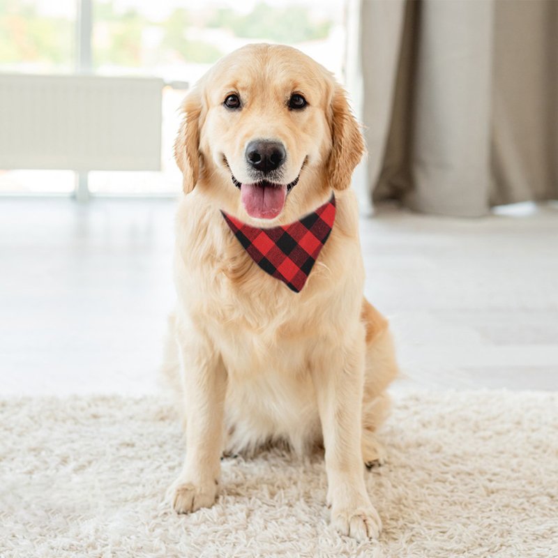 Joymay wholesale personalized dog bandana scarf pet scarf Triangle bibs dog bandana with logo for Christmas and Halloween