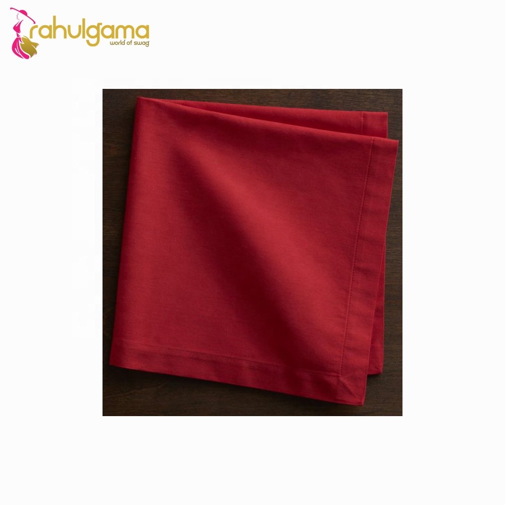 Custom 100% French Linen Table Napkin Stone Washed 100% Cotton Napkins for Kitchen Woven Printed Roll Pattern Disposable Towels