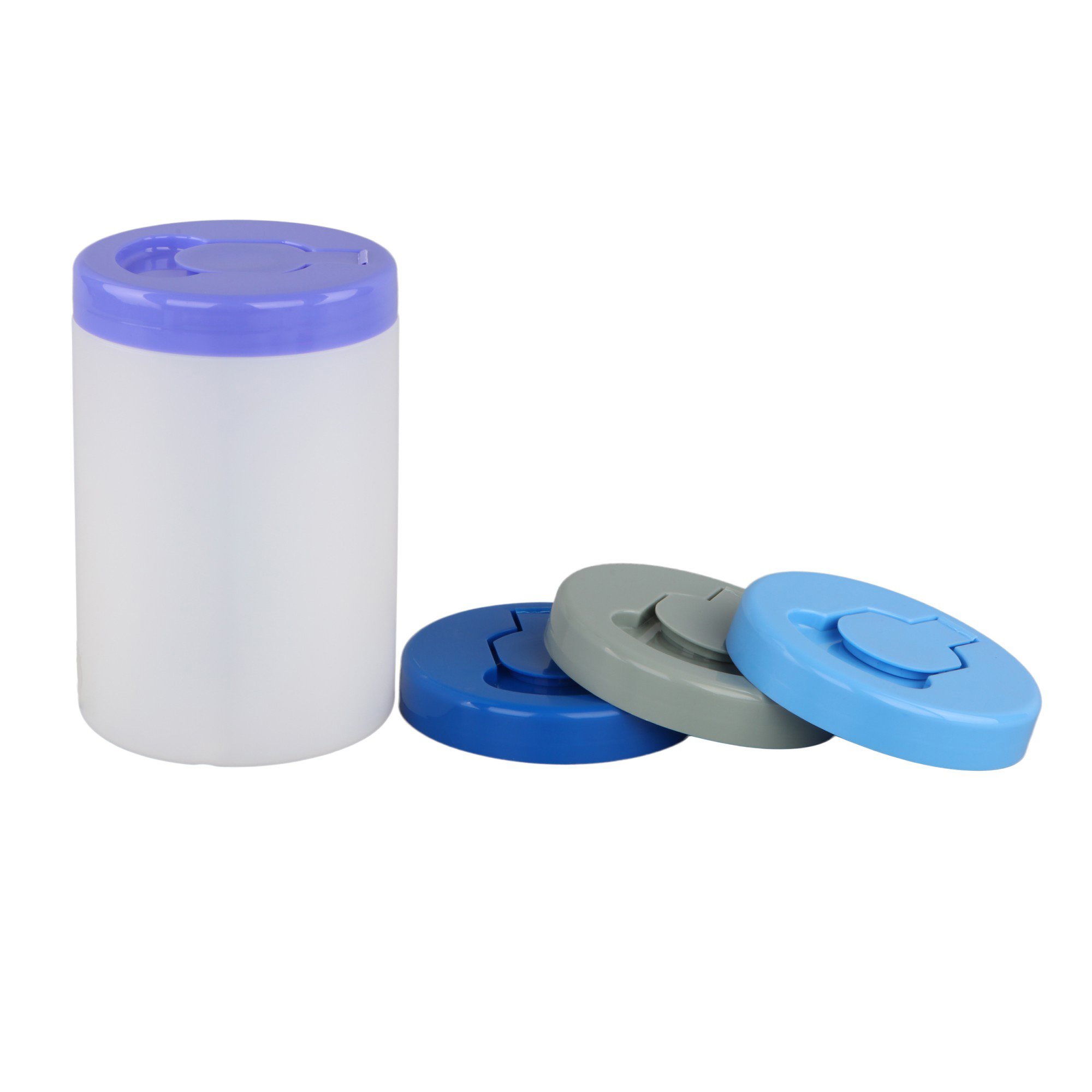 Custom in Stock Multicolor Round Nozzle Plastic Trigger Sprayer Customized Color Cleaning Pump Wet Tissue Bottles Barrel