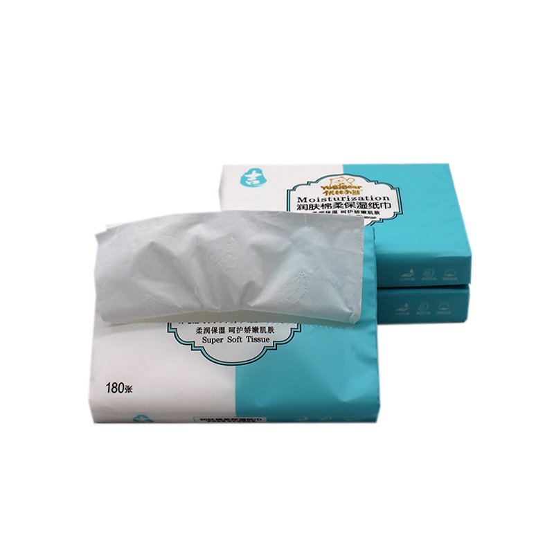 Soft Skin Baby paper Products Wholesale Personalize Oem Super Lotion tissue Packaging Face Facial Tissue