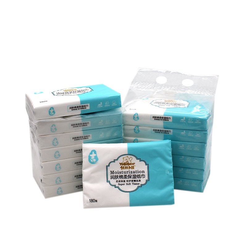 Soft Skin Baby paper Products Wholesale Personalize Oem Super Lotion tissue Packaging Face Facial Tissue