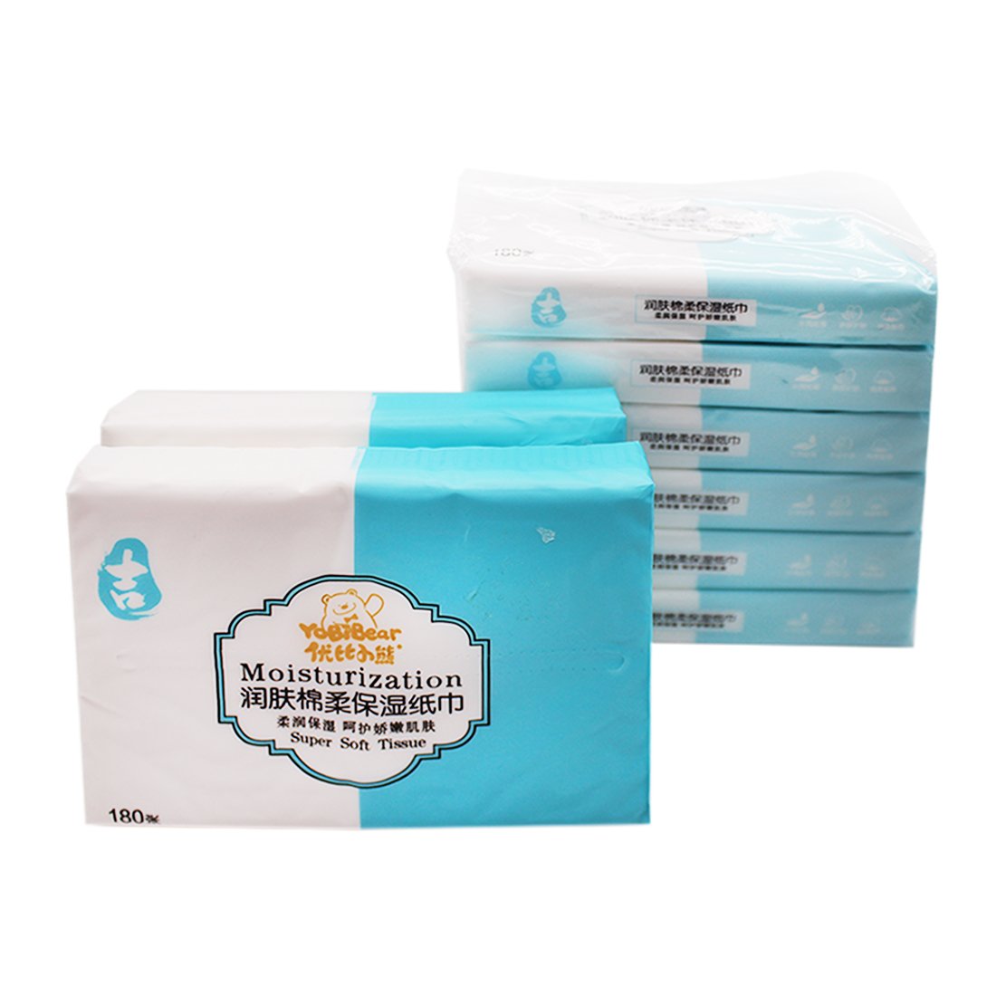 Soft Skin Baby paper Products Wholesale Personalize Oem Super Lotion tissue Packaging Face Facial Tissue