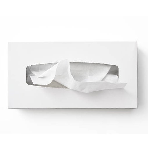 100 Sheets Premium super soft box facial tissue with flat box 2 ply facial tissues