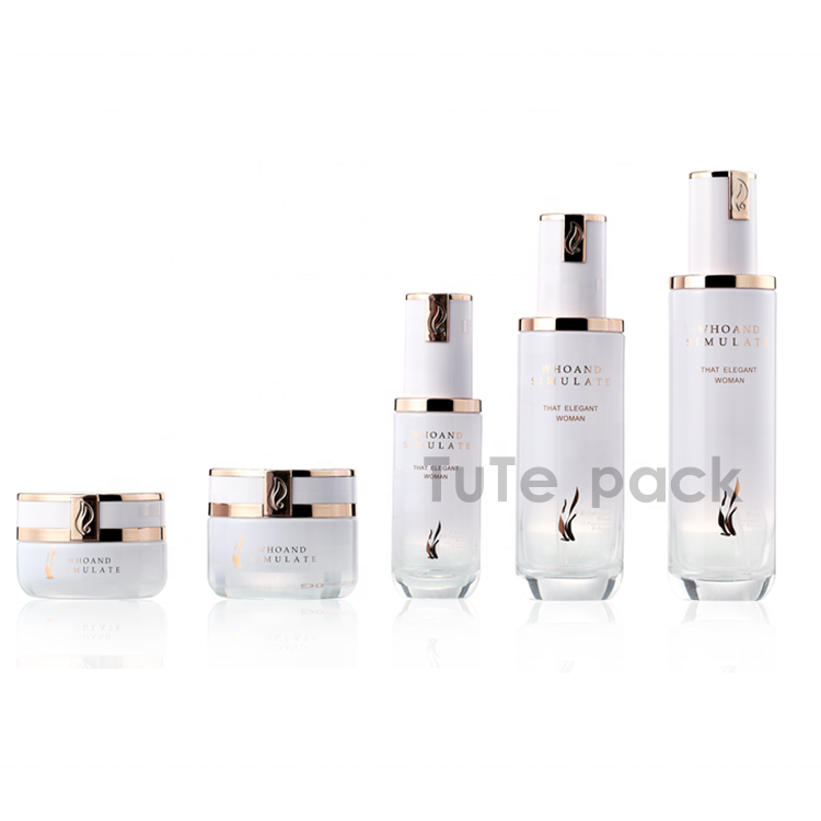 custom logo 1oz 30g 50g 40ml 100ml 120ml glass perfume bottle Beautiful cosmetic bottle Hot sale skin care product packaging