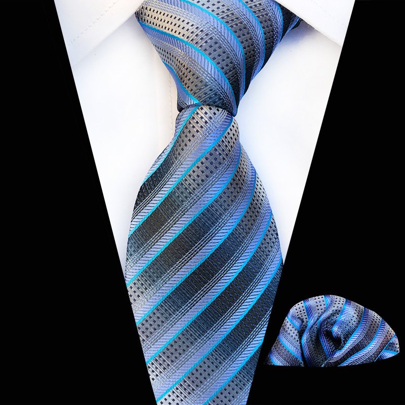 Pocket Square Manufacturers Mens Business Wide Neck Ties And Handkerchiefs Set