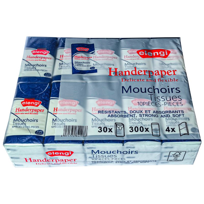 Wholesale 4plys Mini Pocket Tissue Bag Handkerchief Paper Soft Bag Pocket Tissue