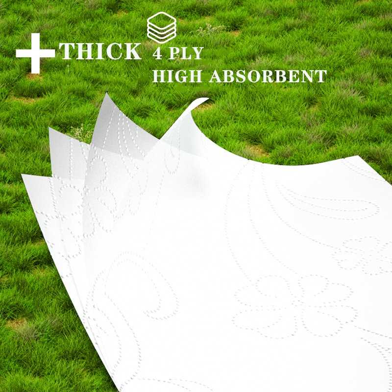 OEM organic facial tissue paper 10 packets 3 layers 4 layer 300 sheets household virgin wood pulp tissue paper napkins