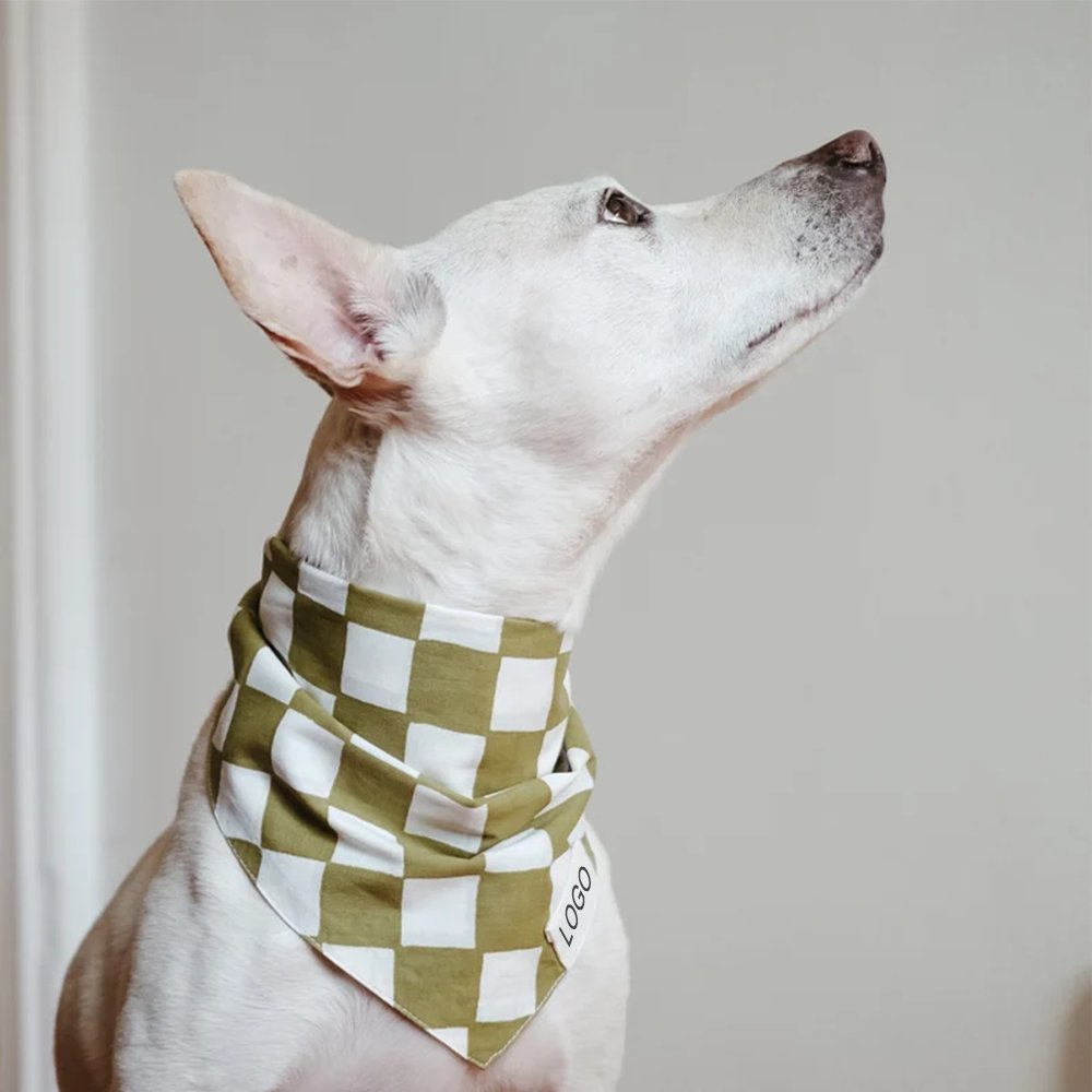 Pet Product Adjustable DIY Bandanas Dog Scarfs Breed Bib Handkerchief For Small Large Medium Dogs Puppies Pets