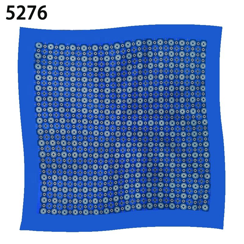 Factory direct hot sale digit printing personalized handkerchief stock polyester vintage handkerchief man pocket square