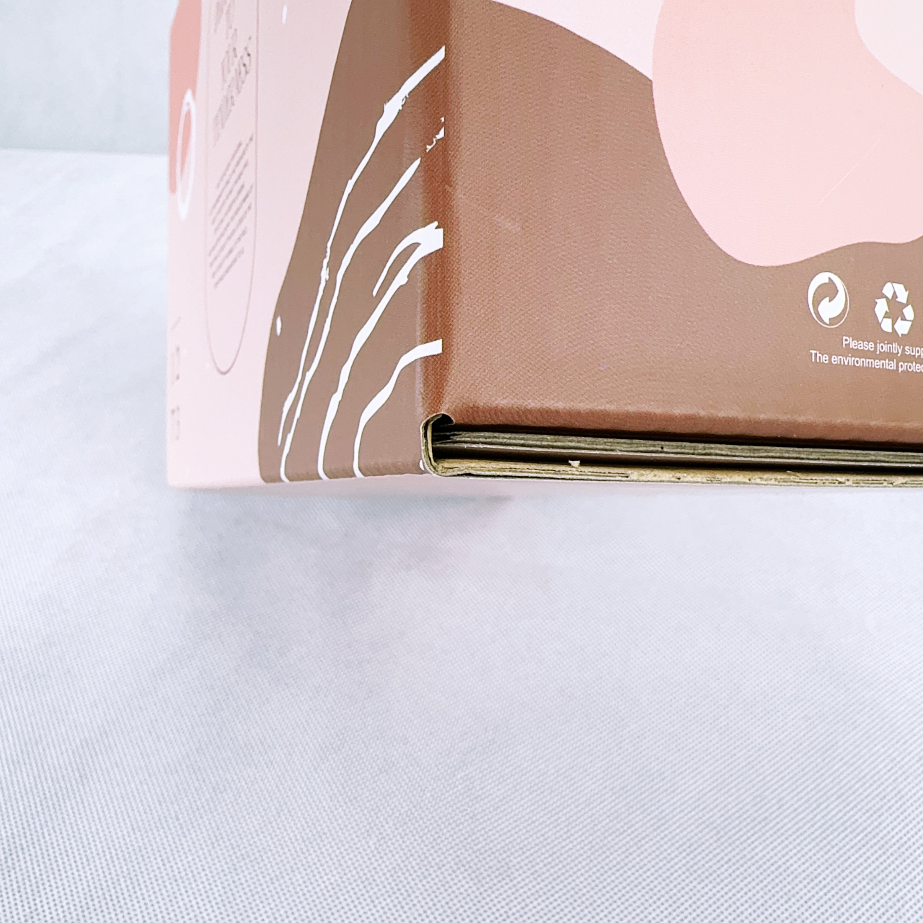 Custom Mailer box with Tear strip self seal stick packaging biodegradable corrugated shipping carton zipper postal paper boxes