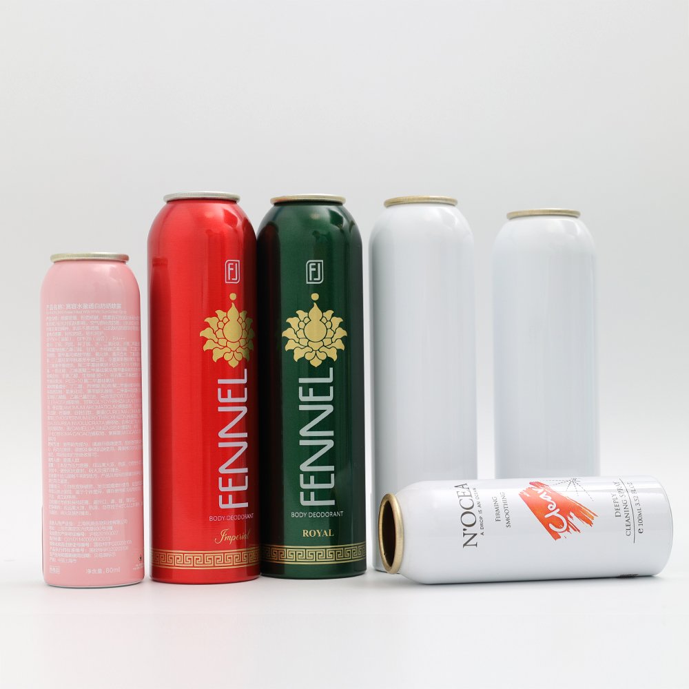 Customized Logo Durable Aluminum Aerosol Can 5ml/10ml Capacity Metal Bottle for Skincare Beauty Products Use Cosmetics Liquid