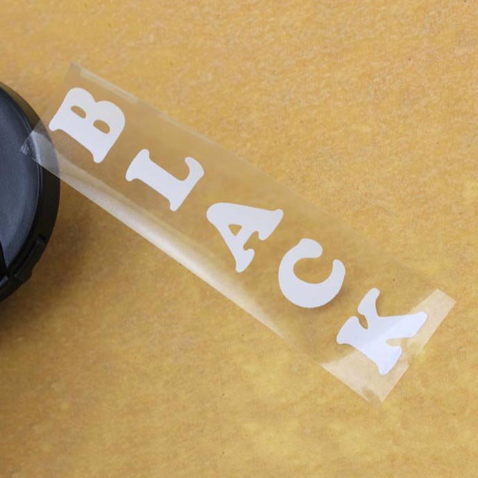 Glass Jars Packaging Plastic Vinyl Transparent Jar Sticker Label