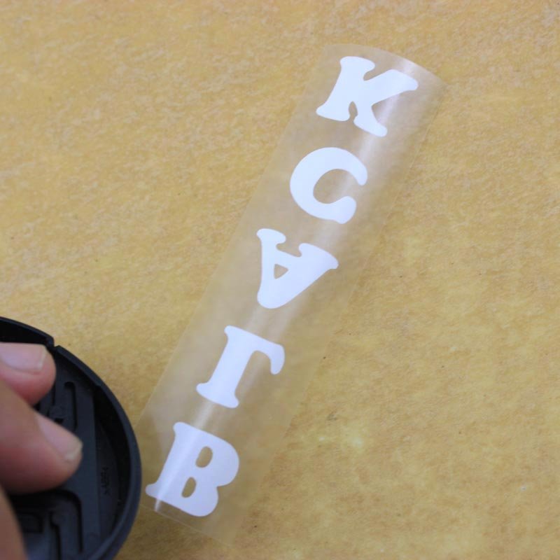 Glass Jars Packaging Plastic Vinyl Transparent Jar Sticker Label