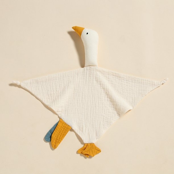 Baby cotton gauze comforter blanket baby sleep bunny doll comforter handkerchief cringle comforter toy with Wholesale new design