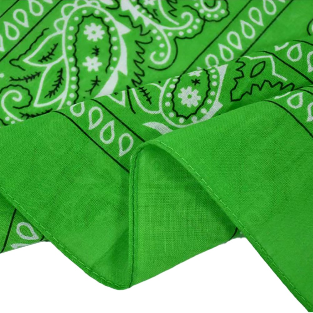 Hot Sale satin bandana printed classic logo cotton bandana design multifunctional colourful square bandana for men