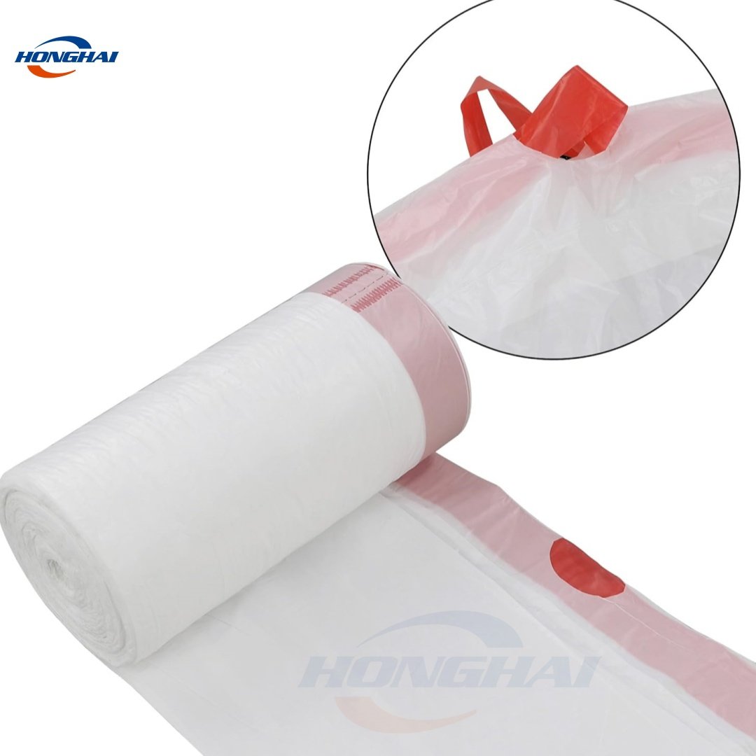 Wholesale 13 Gallon Trash Bags,30L Drawstring Garbage Bags, Plastic Can liners,Super Strong and Leak Proof,Scent Free60X70cm