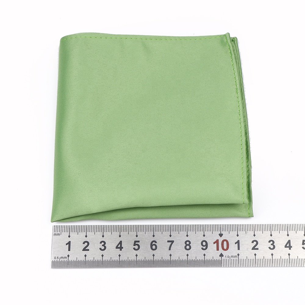 New fashion100%polyest Solid Color Handkerchief 25cm Women Men Wedding Party Daily Suit Pocket Square Gift Tuxedo Tie Accessory